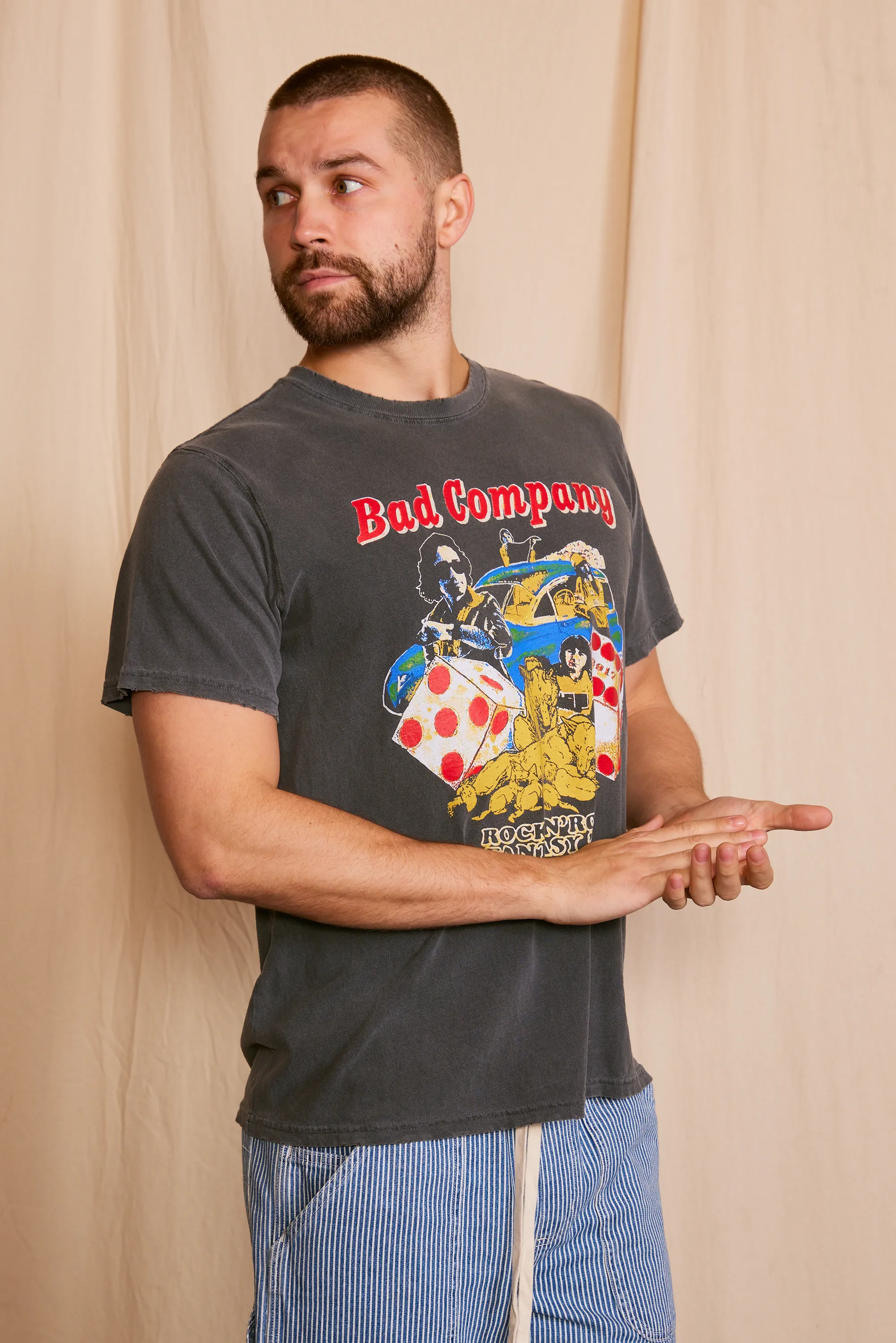 Bad Company 'Rock N' Roll Fantasy '79' Men's Tee Shirt - Image 3