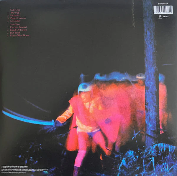 Black Sabbath Paranoid BMG, Sanctuary LP, Album, RE, RP, 180  Vinyl Record - Image 4