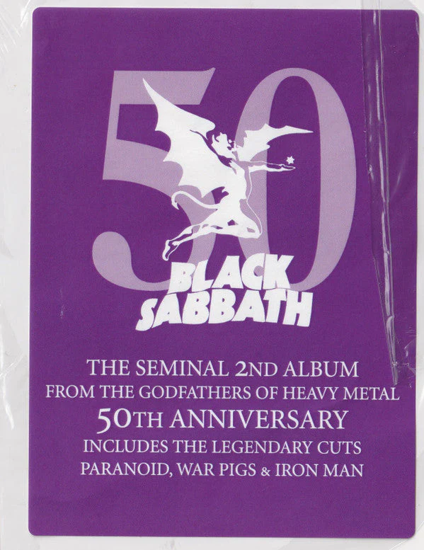 Black Sabbath Paranoid BMG, Sanctuary LP, Album, RE, RP, 180  Vinyl Record - Image 7