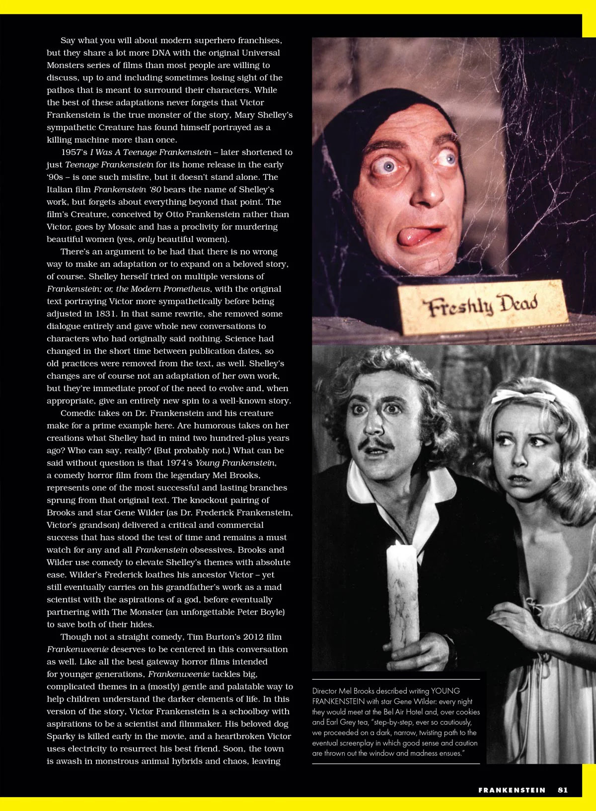 Fangoria Presents - Frankenstein: Guillermo Del Toro & Mike Hill's Exclusive Insights, Mary Shelley’s Creation, Frankenstein's Legacy, Universal’s & Hammer’s Adaptations, Evolution Of Horror & More! - Image 7