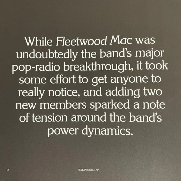 Fleetwood Mac (BLACK & WHITE COLOR VINYL - VMP) Vinyl Record - Image 15