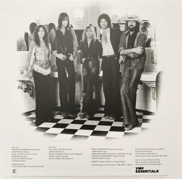 Fleetwood Mac (BLACK & WHITE COLOR VINYL - VMP) Vinyl Record - Image 4