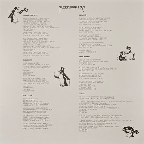 Fleetwood Mac (BLACK & WHITE COLOR VINYL - VMP) Vinyl Record - Image 9