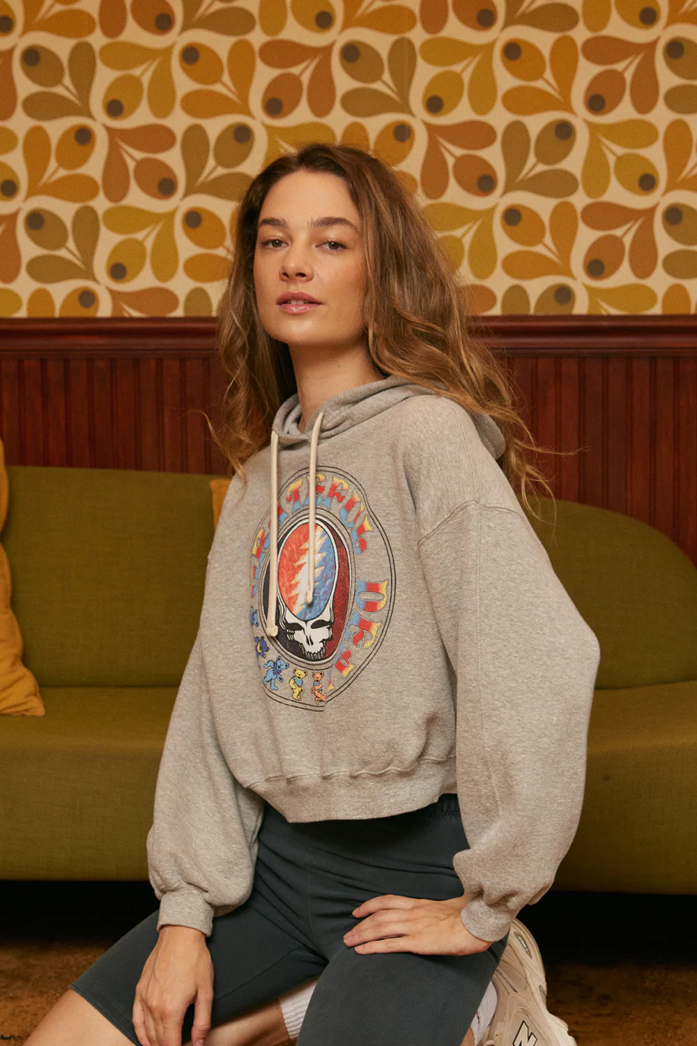 Grateful Dead Stealie Womens Hoodie - Image 3