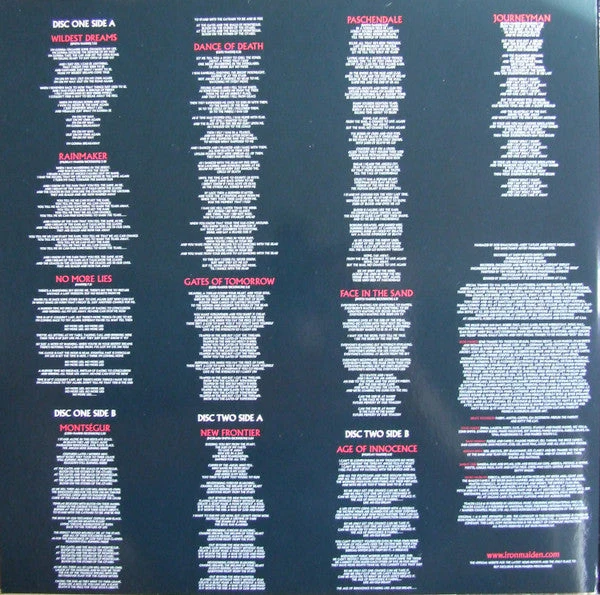 Iron Maiden Dance Of Death Parlophone 2xLP, Album, RE, RM Vinyl Record - Image 7