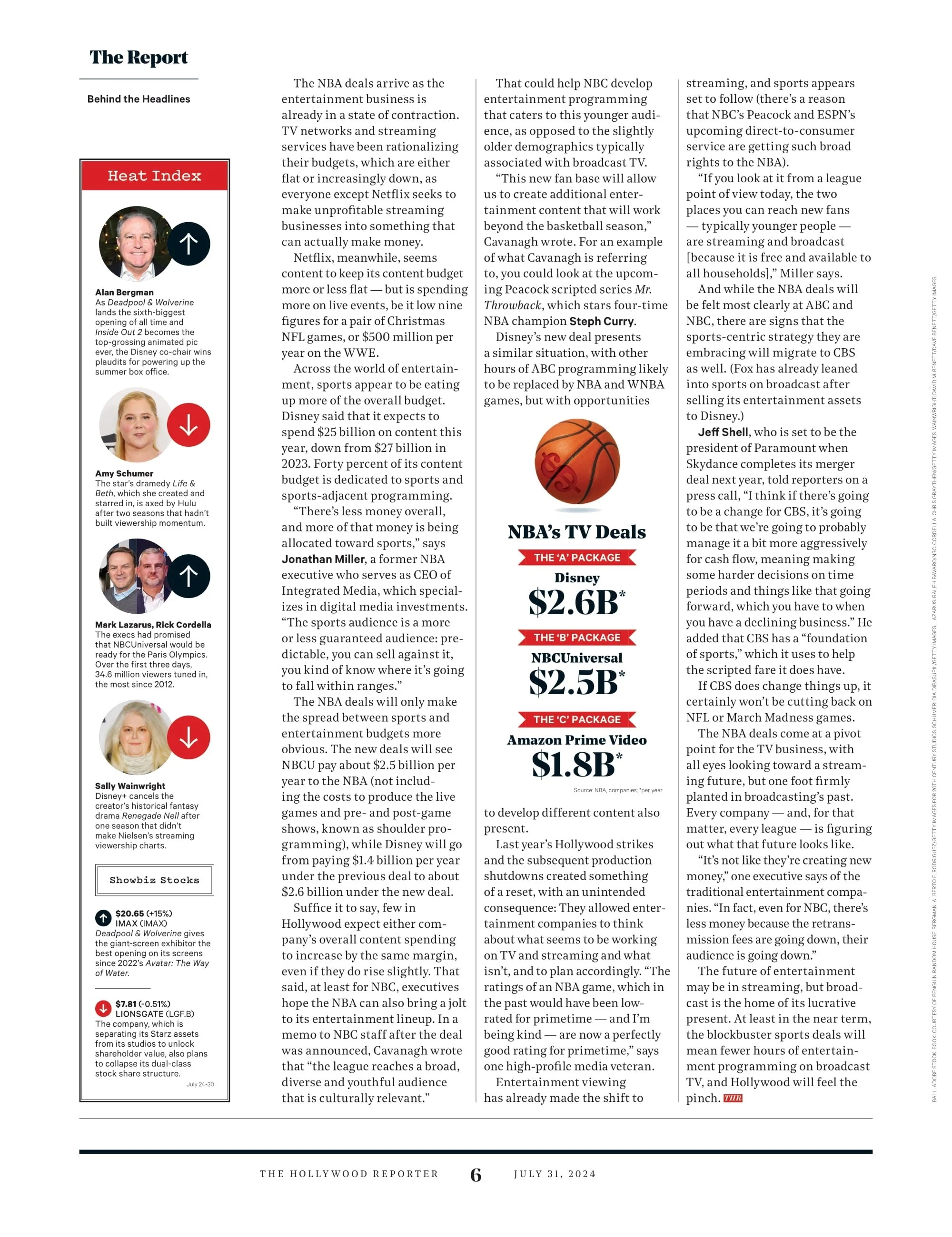 The Hollywood Reporter - 24.07.31 Edition: 50 Cent Is On The Money, What Hollywood Wants From Kamala, Snoop Dog At The Paris 2024 Summer Olympics, The NBA’s Blockbuster Move Reshaping TV & More! - Image 5