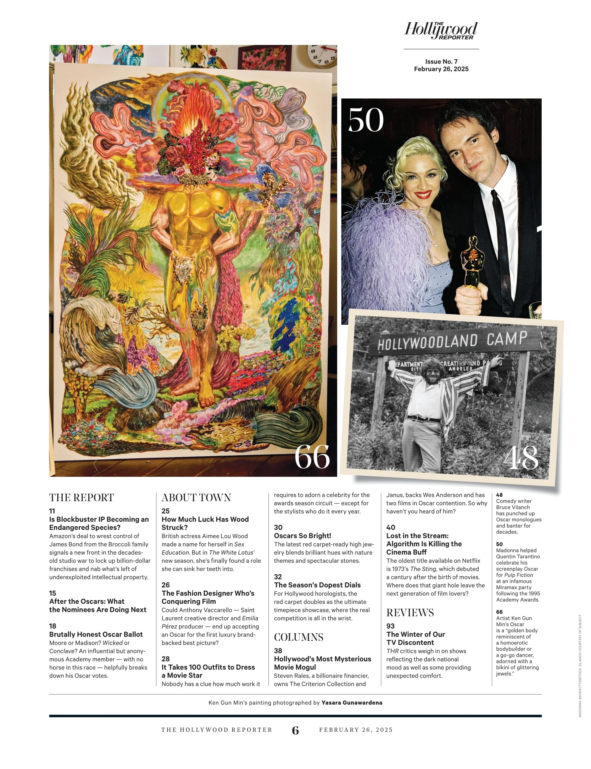 The Hollywood Reporter - 25.02.26 Edition: Oscars 2025, Oscars' In Memoriam Drama, Oscars In 40 Years, Oscar-Night Impresario Bruce Vilanch, Most Iconic Oscar Photos, Most Wildest Oscar Bash & More! - Image 3