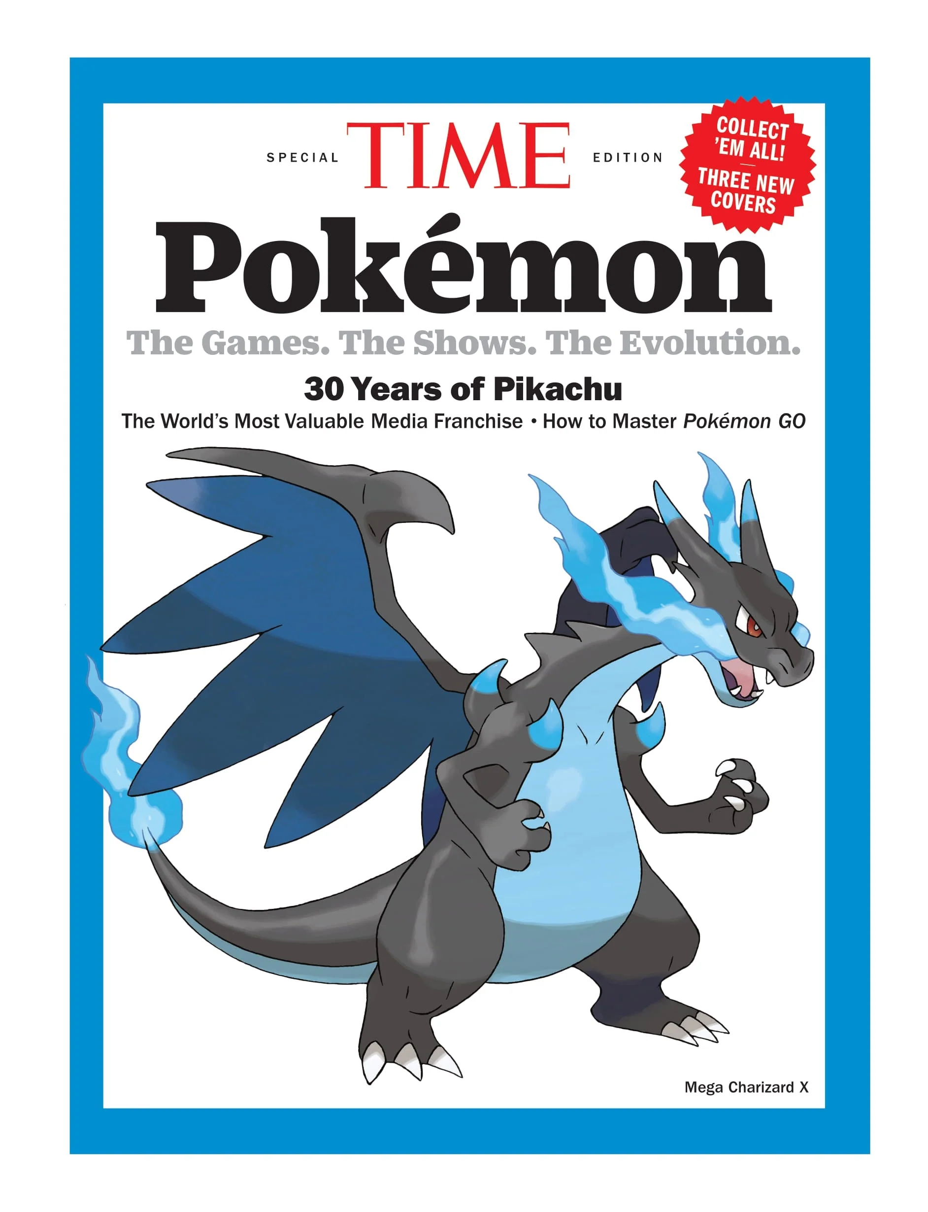 TIME Special Edition - Pokémon: 30 Years Of Pikachu, The Games, The Shows, The Evolution, The World's Most Valuable Media Franchise, Master Pokémon Go, Ho-Oh, Lugia, Mega Charizad X, Rayquaza & More! - Image 3