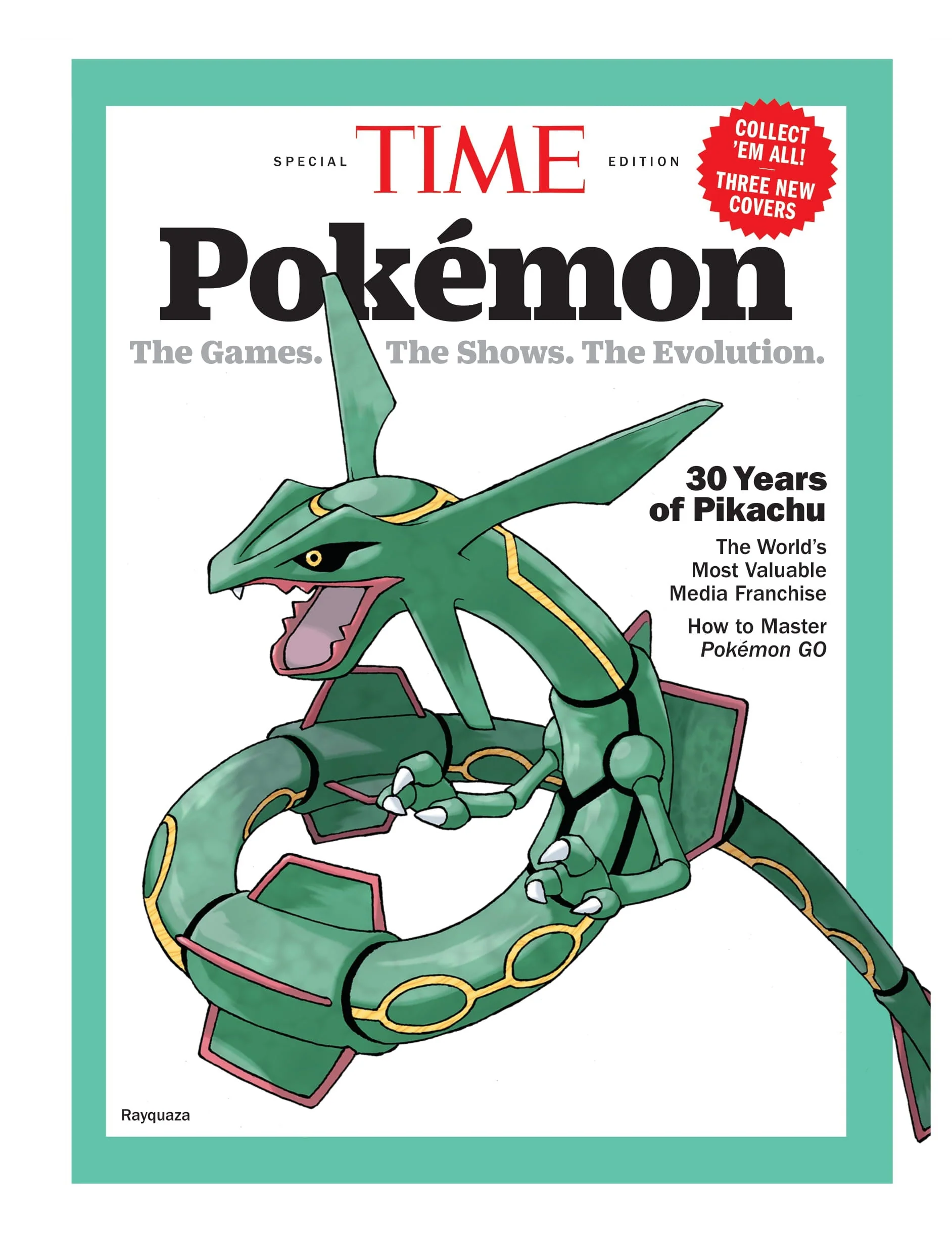 TIME Special Edition - Pokémon: 30 Years Of Pikachu, The Games, The Shows, The Evolution, The World's Most Valuable Media Franchise, Master Pokémon Go, Ho-Oh, Lugia, Mega Charizad X, Rayquaza & More! - Image 4